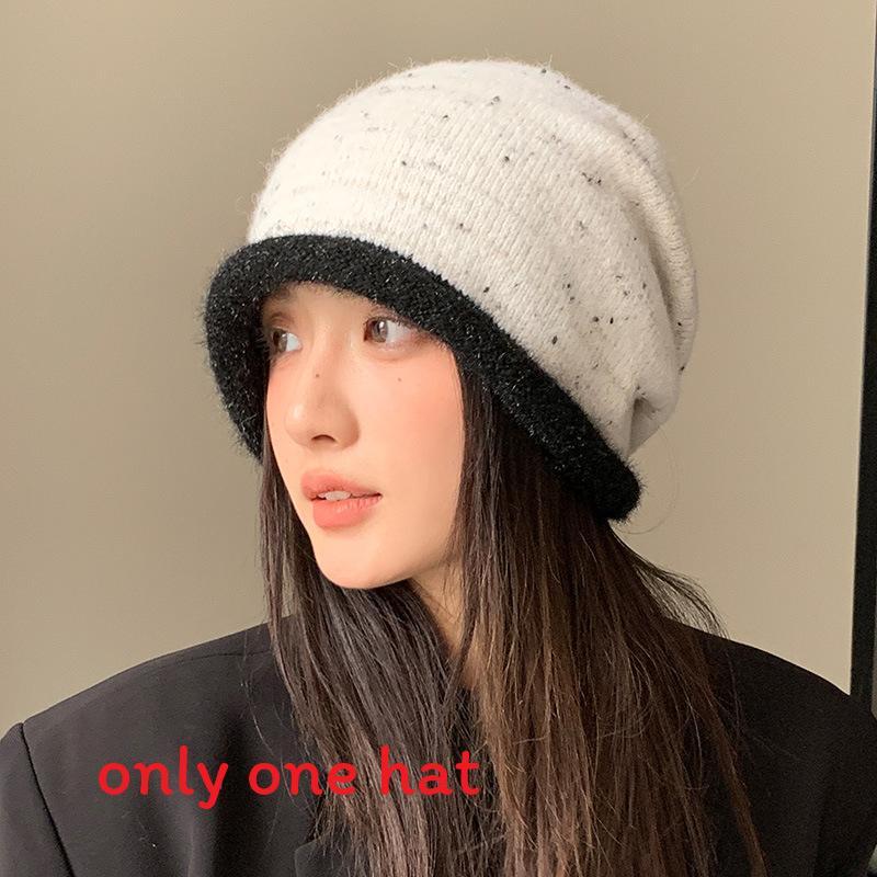 

Polyester Knit Beanie Hat For Women Winter Fall Autumn Casual Windproof Comfortable