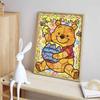 Disney Diamond Painting Winnie The Pooh Healing Art Painting Cartoon Diamond Painting Full Diamond Cross Stitch DIY Gift, Home Decoration