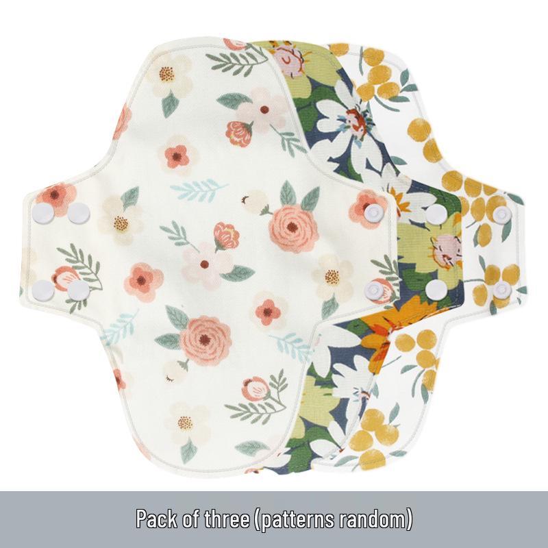 New 23cm Washable Graphene Cotton Antibacterial Reusable Menstrual Pads
