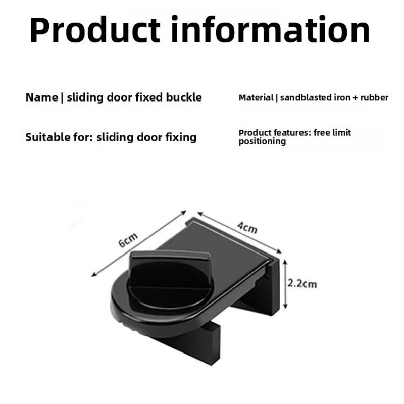 Sliding Window Door Stopper Safety Lock Screen Window Fixed Buckle Sliding Door Safety Lock For Living Room