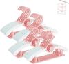 Ultra-Thin Non-Slip and Extendable Laundry Infant Pant Hanger for Newborn Clothes Adjustable Children Coat Hanger for Girl Boy