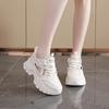 Customized breathable dad shoes women's 2025 summer student running shoes casual thick-soled hollow women's shoes DY-816