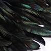 Women's Black Feather Shawl Cape Gothic Feather Shrug Poncho Collar Witch Cosplay Costume for Halloween Carnival