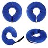 Pvc Pet Protective Inflatable  Collar With Adjustable Magic Stickers Soft Skin-friendly Warm Anti-bite Pet Recovery Collar