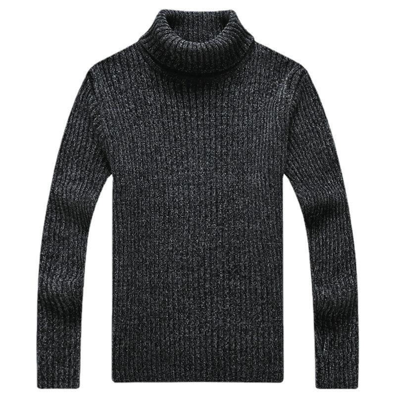 Men's Chenille Fuzzy Knit Pullover Sweater