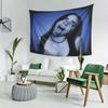 Berti Art Tapestry Bold Black Background Portrait for Living Room Bedroom Office Party Wall Decor