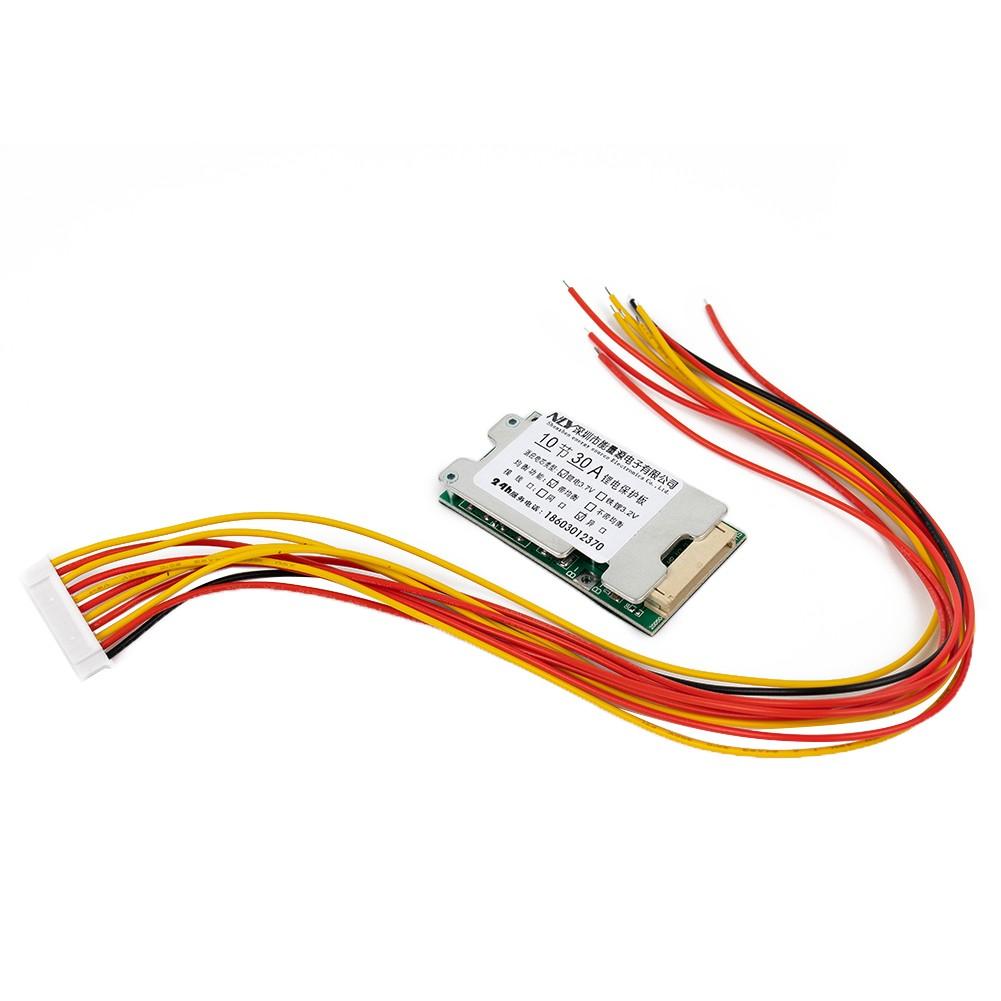 10S 36V 30A Ochranná deska PCB pro Li-ion články s balančním kitem