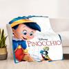 1pc, Cute Pinocchio & Friends Blanket Soft Throw for Outdoor, Perfect Gift for Friend, All Seasons Use, Outdoor Blankets, Living Room
