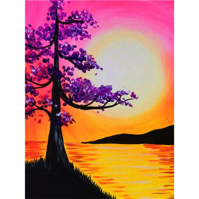 

5D DIY Алмазная картина Пейзаж Мозаика Вышивка крестиком Пейзаж Алмазная вышивка Продажа Домашний декор Ремесленный комплект Full Round 20x25CM