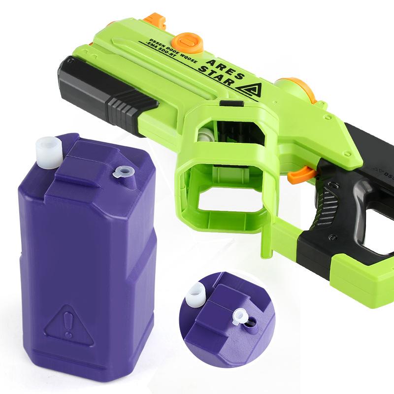 Children'S Manual Electric Continuous Fire Water Gun 2-In-1 Usb Charging Pumping Long-Range Water Outdoor Gun Water Toy