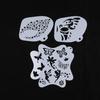 Face Paint Stencils Professional Body Art Paint Stencils Reusable For Adults Kids Easily Use Templates For Parties Makeup Tools