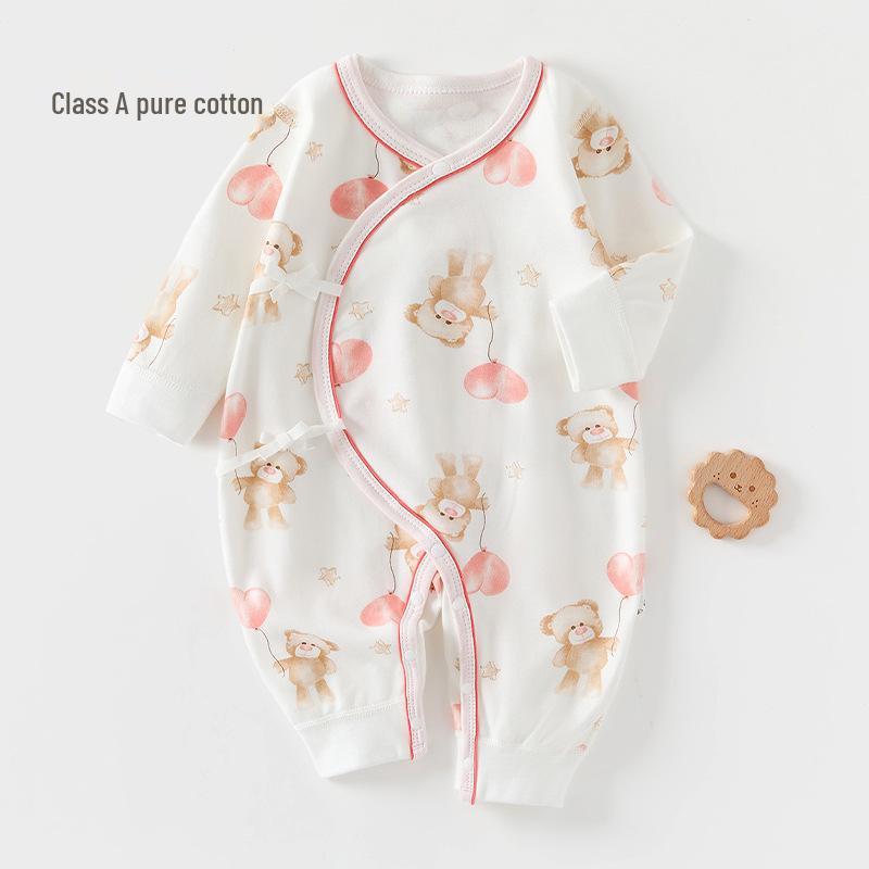 Baby-Body aus reiner Baumwolle - Mönch-Strampler für Neugeborene für alle Jahreszeiten (0-3 Monate)