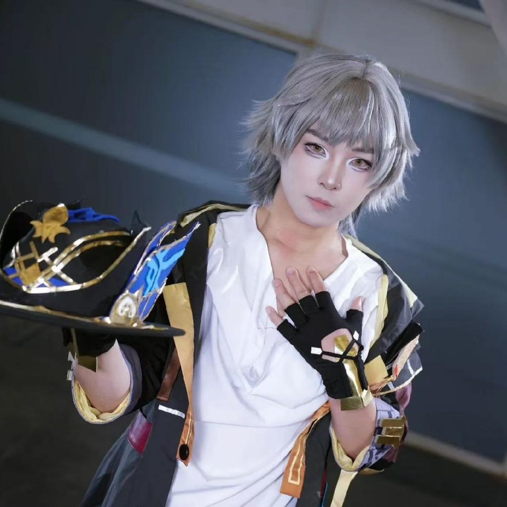 Anime Cosplay Pánský The Trailblazer Caelus Cosplay Kostým Hrdinka Trailblazer Hra na role Kompletní sada pro Comic Con