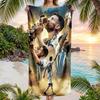 Great Soccer Player Fashion Beach Towel: Ideal for Summer Adventures Soft, absorbent and quick drying suitable for swimming and bathing