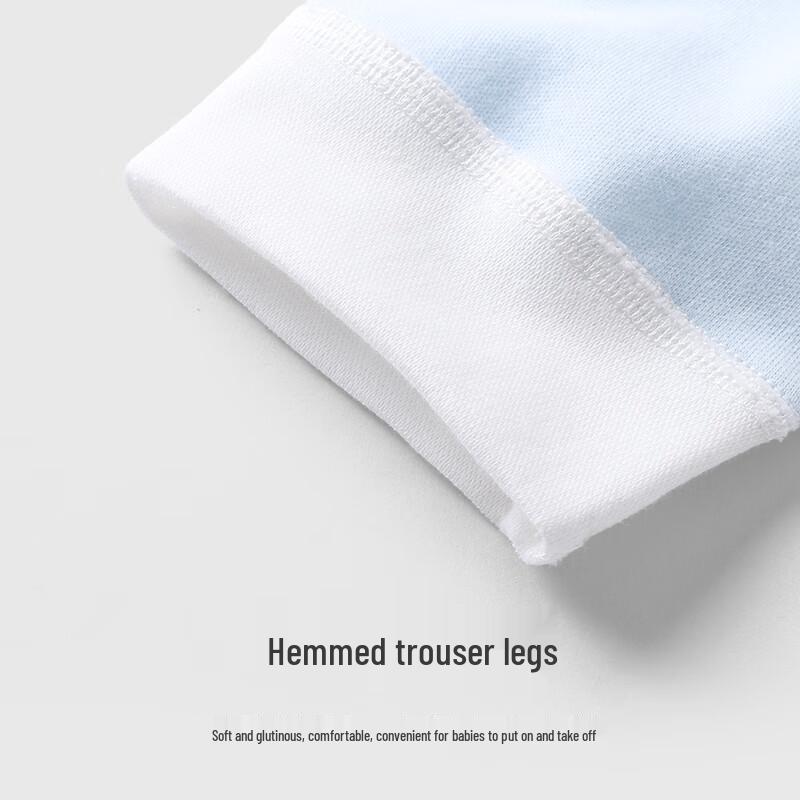 Youqi Baby High-Waisted Cotton Open-Crotch Pants