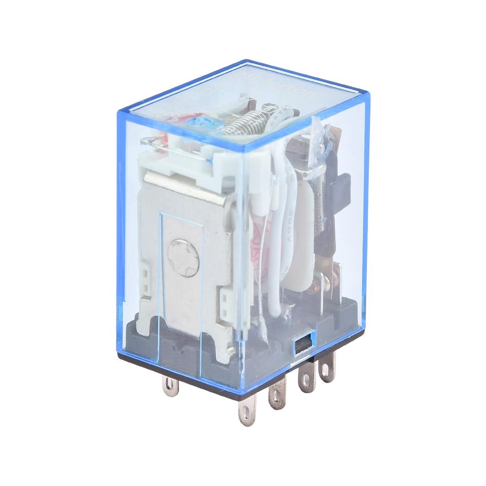 

MY2NJ / MY3N Micro Small Intermediate Relay Electromagnetic Relay 8 Pin /11 Pin with Base AC110/220V DC12/24V MY3NJ AC110V