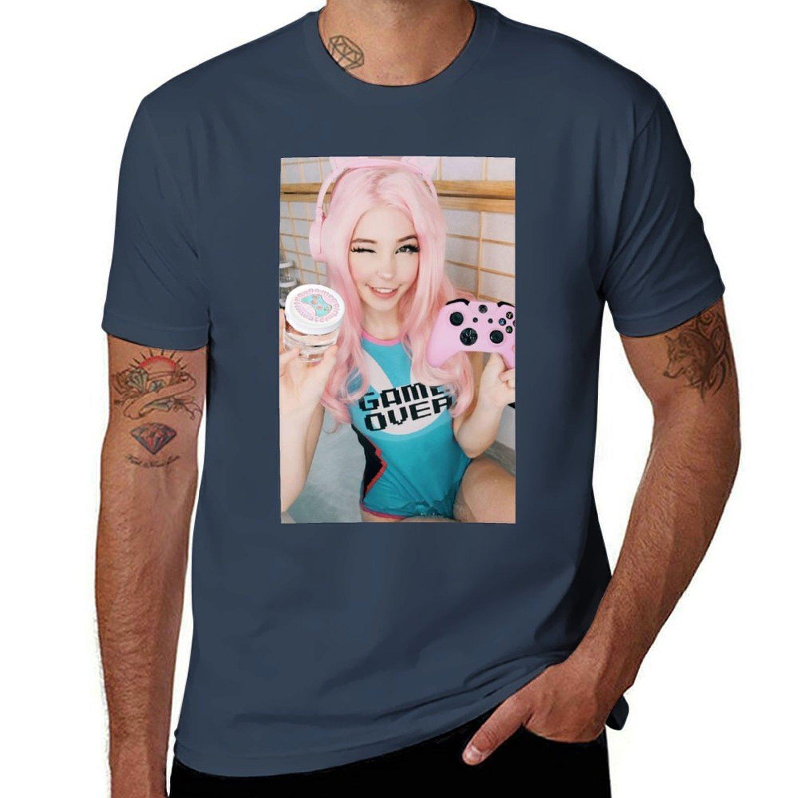 Belle Delphine Gamer Girl TShirt Work Style Casual TShirt S