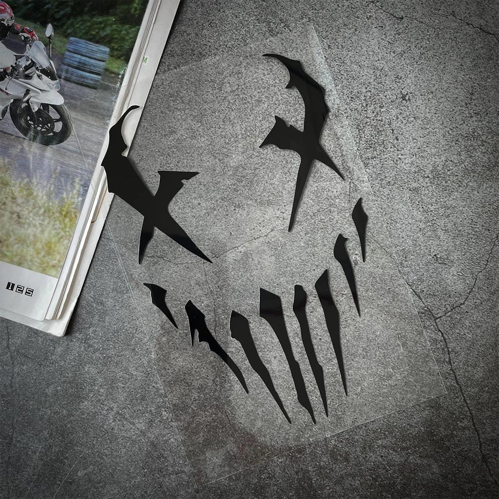 Motocyklové nálepky Reflexní nálepka na auto Vzor ďábla Nálepky Dekorace Moto Karoserie Čelní sklo Helma Pro Honda CB650R XADV