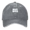 Waynes World Logo Classic Baseball Cap birthday custom Hat Hat men Gentleman Hat Sun Hats For Women Mens