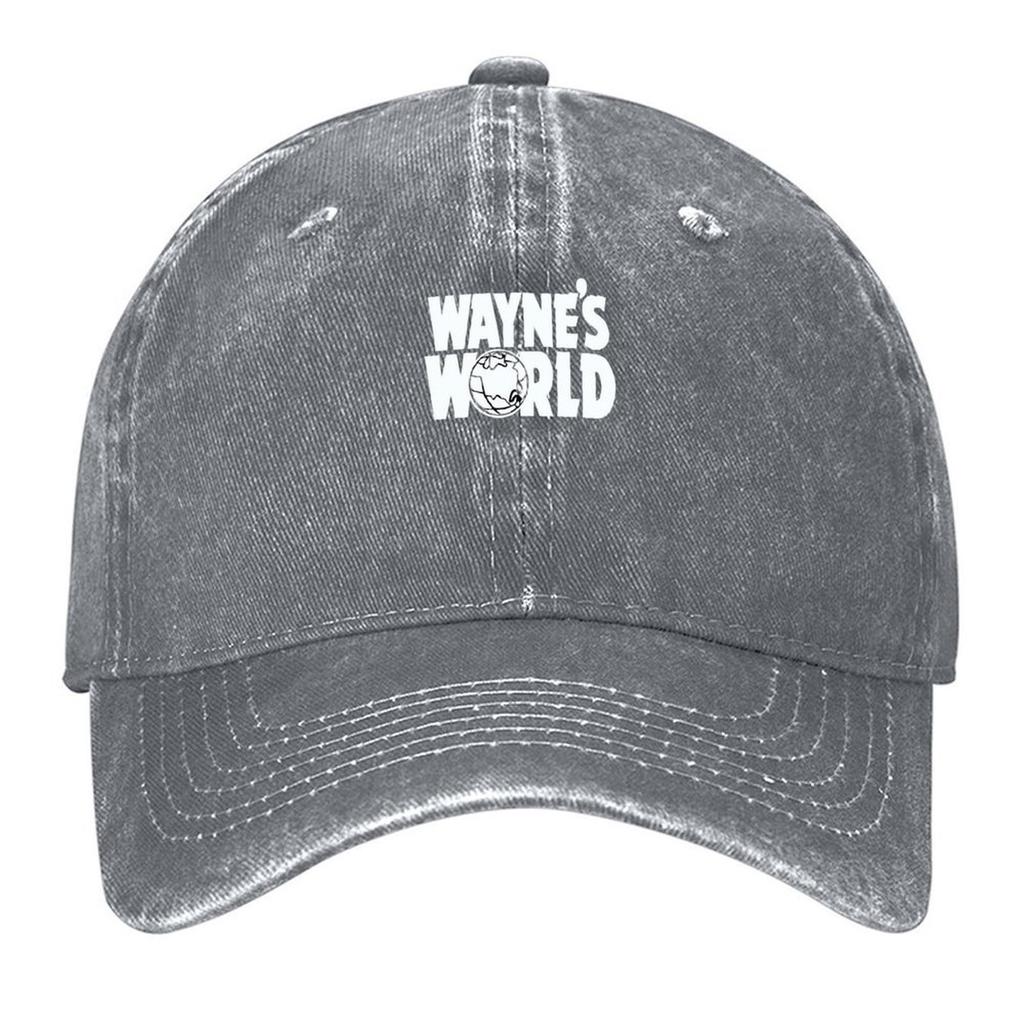 Waynes World Logo Classic Baseball Cap birthday custom Hat Hat men Gentleman Hat Sun Hats For Women Mens