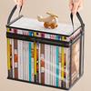 1/2pcs Storage Bag Dust-Proof Toy&Book Large Capacity PVC Multifunctional Storage Box Portable with Handle Foldable