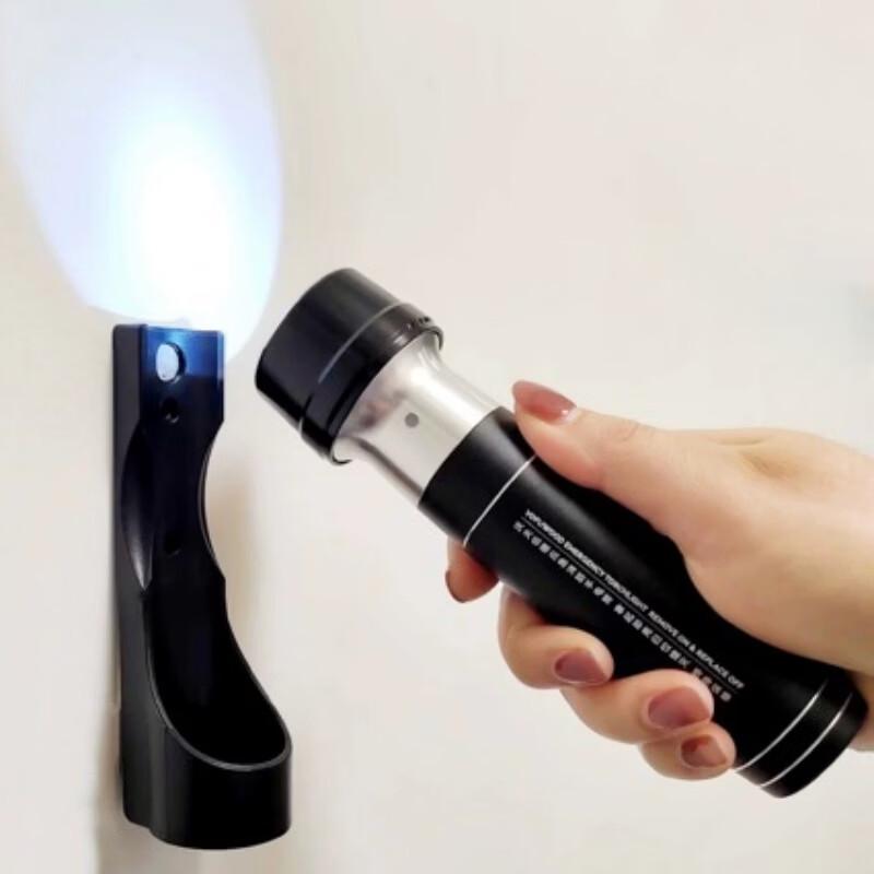 Hotel Room Wall-Mounted Emergency Flashlight