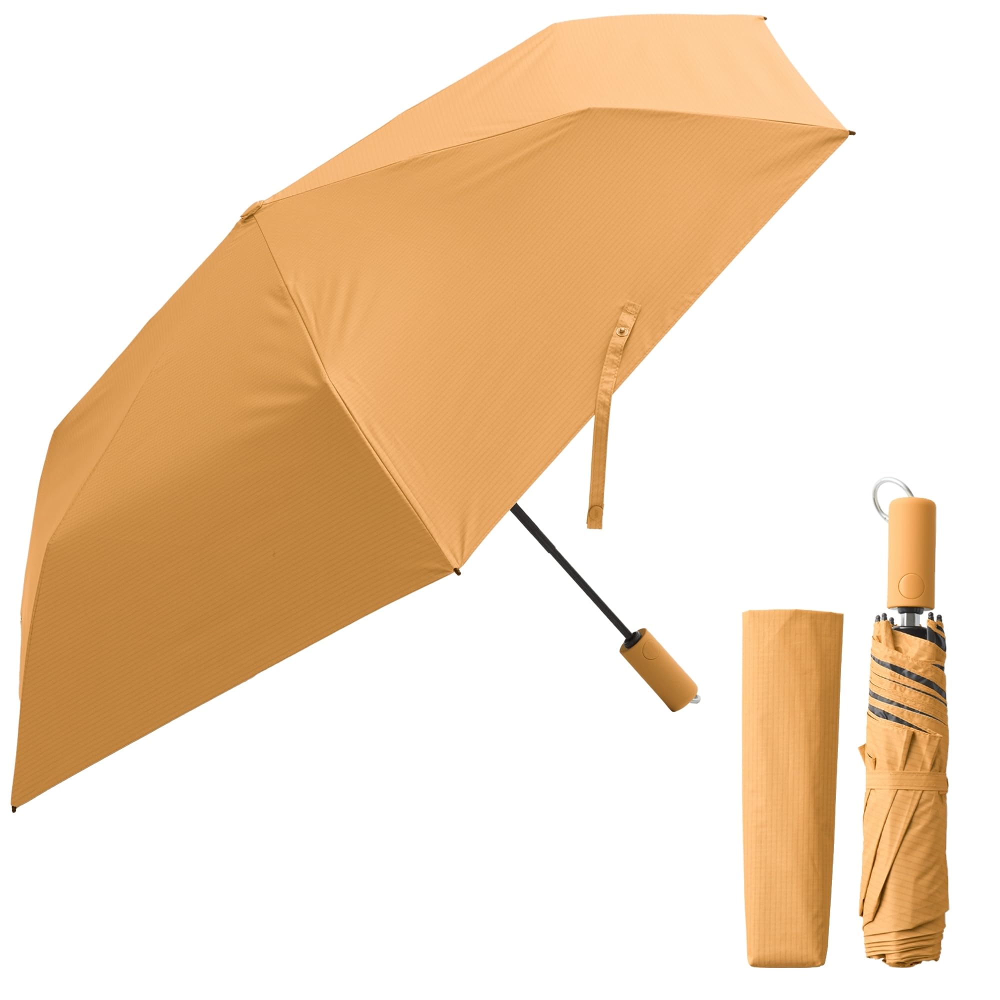 

100 лет с момента его складывания автоматическое открытие и под УФ карбон складывание складывание для мужчин и для обеих солнечных и дождливых оранжевый weer, учреждение, оранжевый