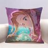 Cute Digimon Adventure  Doublesided Print Pillow Case Pattern Printed Pillowcase For Living Room Sofa Cushion Cover