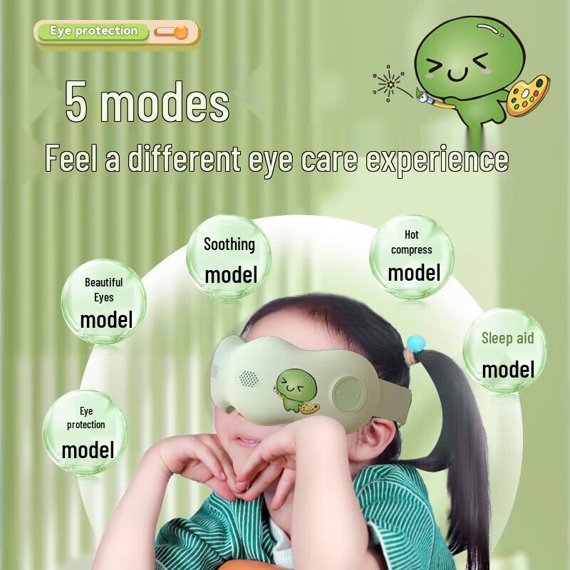 HEZHENG HZ-QNA-11 Visual Smart Heated Eye Massager for Kids CN plug (adapter included)