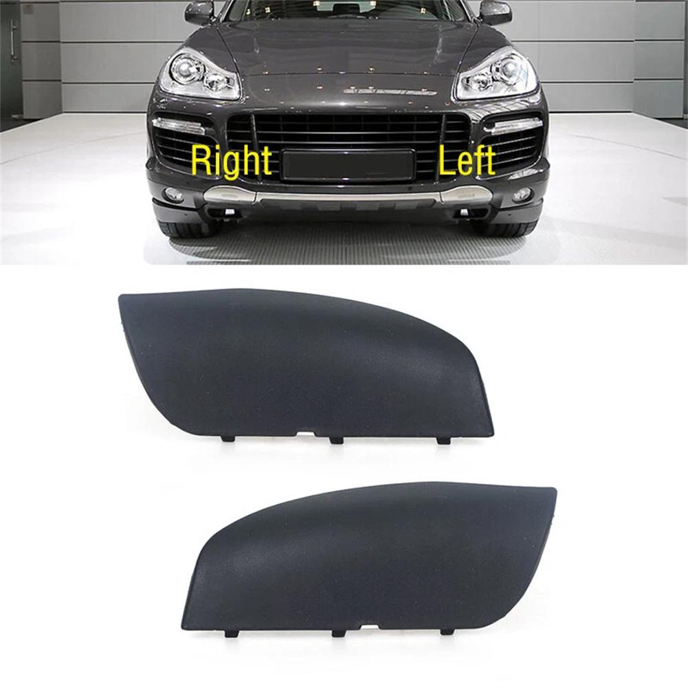 Front Bumper Cover Bumper Tow Hook Cover Black High Reliability Bumper Cover Accessory Brand New Easy Installation