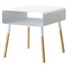Table D'appoint - Yamazaki - Plain - Acier - Blanc - Taille Unique