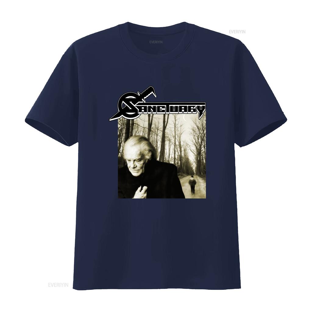 Vintage SANCTUARY INTO THE MIRROR BLACK Band T Shirt All Sizes Available AG2615 Vintage Washed Versatile Graphic Comfortable