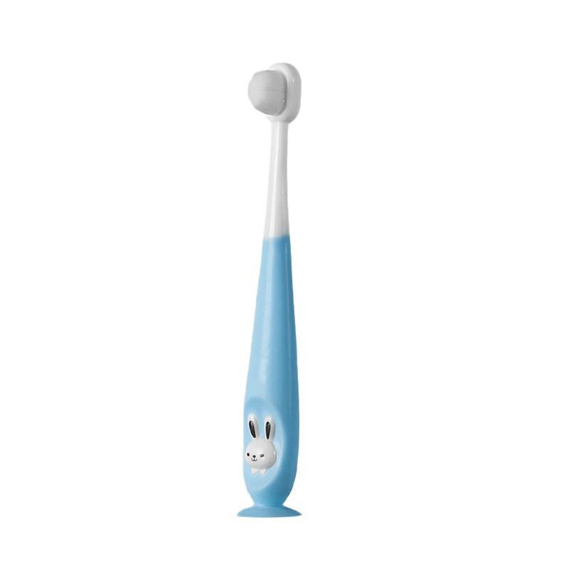 1 Pieza Cepillo de Dientes Infantil con Millones de Cerdas Nano Ultra Fino Suave para Niños Cepillo de Dientes Lindo de Dibujos Animados Para 2-12 Años