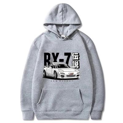 Initial D JDM Hoodie Vintage RX7 FD Hoodie