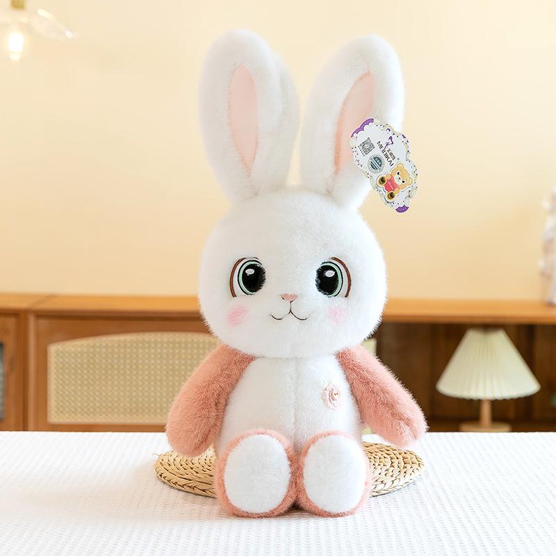 Cute Big-eyed Rabbit Cartoon Yaya Rabbit Doll Children Comfort Doll Doll Plush Toys To Give Girls Gift