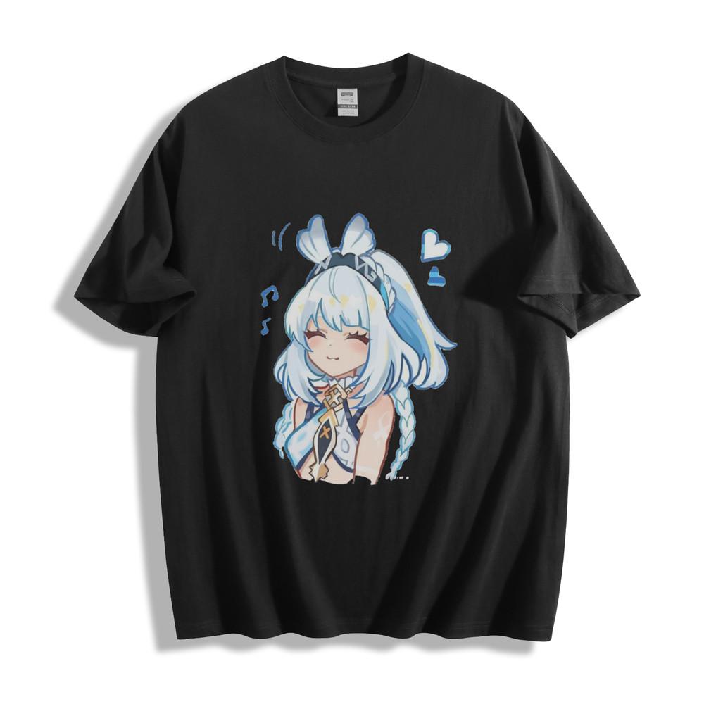 

Genshin Impact Mualani T-Shirt - Ocean Melody Design Unisex Tee 2XL