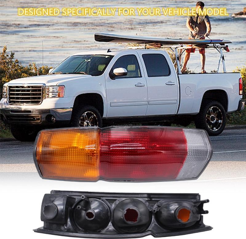 Upgrades Tail Lamp Easy Installation Rear Lamp Accuracy Engineered Tail Light Replacement Easy to Use for Vehicle D21