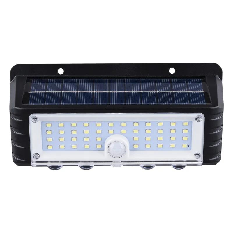 

Solar Powered Human Body Motion Sensor Wall Light, Waterproof Outdoor Garden Light, Yard Street Wall Mount Lighting Security Lamp 1PC білий