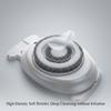 Electric Body Brush Automatic Movable Wall Mounted Electric Body Scrubber for Shower
