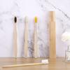 Organic Free Samples 100% Biodegradable Eco Friendly Cheap Flat Soft Bamboo Toothbrush Cepillo Dental Bambo Set