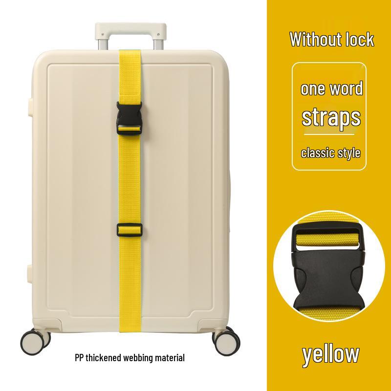 Luggage Strap with Combination Lock - Secure Tie-Down for Suitcases