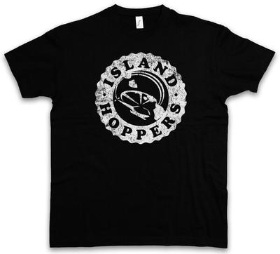 Island Hoppers Logosu Unisex Tişört Tom Tv Selleck Hawaii Retro Kult Magnum Unisex Tişört