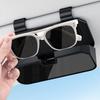 Universal Car Glasses Holder Organizers For Driver For Various Eyewear Type And Sizes Up To 7 Inches For Spacious Storage