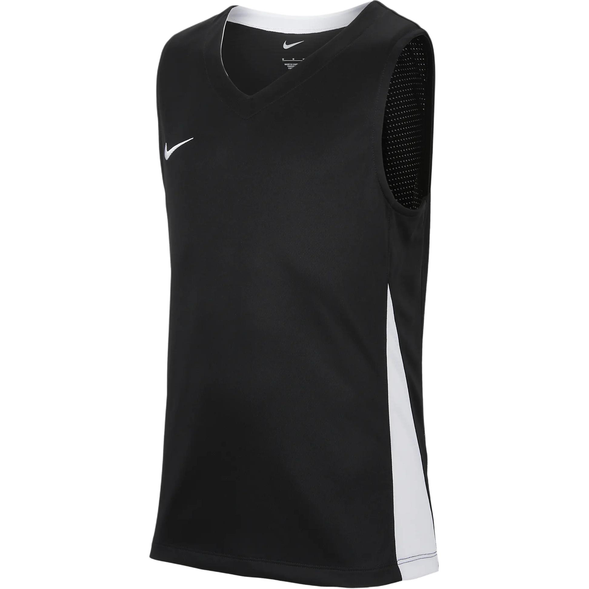 

Nike Sleeveless V-Neck Breathable Fashionable Pullover Kids Tops Black HF0698-010 XL