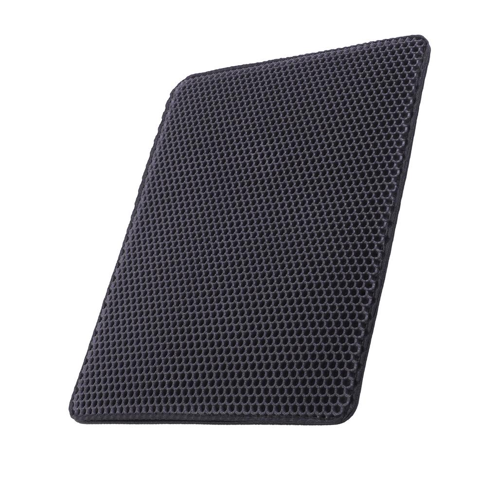 Cat Litter Mat EVA Double Layer Waterproofing Leakproof Kitty Litter Trapping Mat for Indoor Home Floor