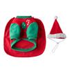 Polyester Shark Design Cross-border New Christmas Halloween Transformation Costume for Small Medium-Sized Dogs All Seasons