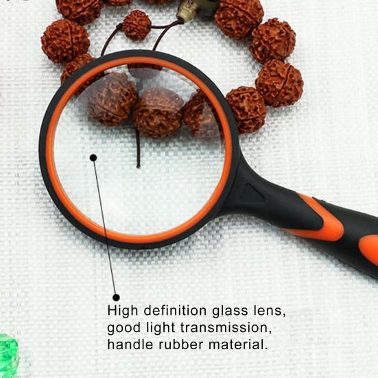 Lupe, hohe Klarheit, tragbar, 50/65/75/100 mm, Hand-Leselupe zum Lesen