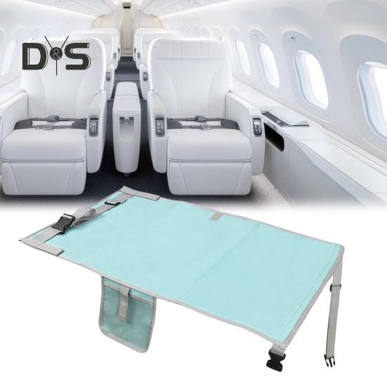 Portable Toddler Airplane Seat Extender Adjustable Lightweight Kids Plane Bed Folding Long-range Flights Baby Footrest Hammock Travel Essentials