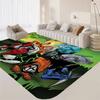 Cartoon B-Ben 10 Fußmatte Nordischer Stil Schlafzimmer Wohnzimmer Fußmatte Zuhause Balkon Rutschfest Alfombra