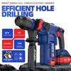 NANWEI 4J electric hammer drill, 1200 rpm, drilling range 6-16 mm